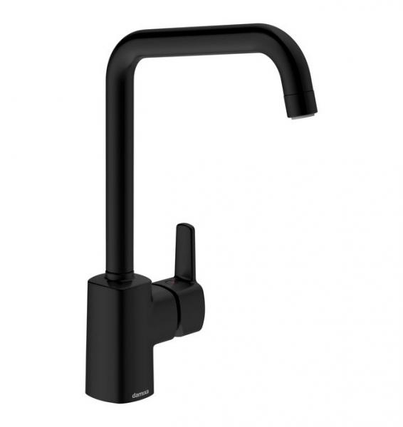 Damixa Pine køkkenbatteri m/høj tud - Mat sort Damixa Pine køkkenbatteri m/høj tud - Mat sort