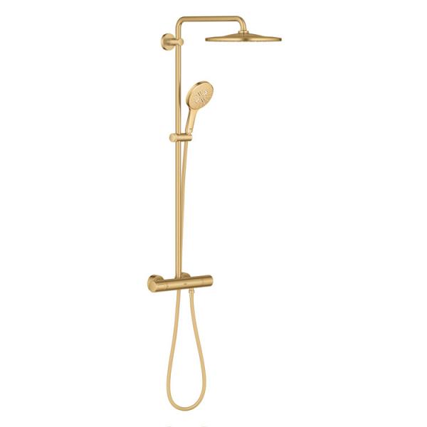 Grohe Rainshower SmartActive 310 brusesystem - Børstet cool sunrise Grohe Rainshower SmartActive 310 brusesystem - Børstet cool sunrise