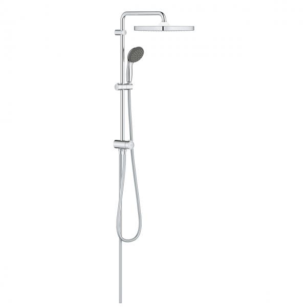Grohe Vitalio Start System 250 Cube brusesystem m/omskifter - Krom Grohe Vitalio Start System 250 Cube brusesystem m/omskifter - Krom