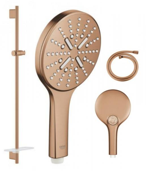 Grohe Rainshower SmartActive brusesæt - Børstet warm sunset Grohe Rainshower SmartActive brusesæt - Børstet warm sunset