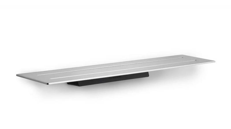 Unidrain Reframe sæbehylde - Børstet stål Unidrain Reframe sæbehylde - Børstet stål