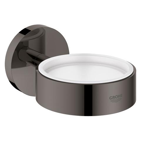 Grohe Essentials holder til glas, sæbeskål eller dispenser - Poleret hard graphite Grohe Essentials holder til glas, sæbeskål eller dispenser - Poleret hard graphite