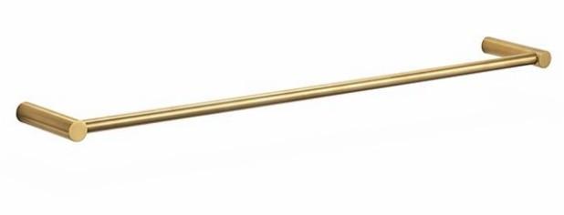 Pressalit enkel håndklædestang - Børstet messing Pressalit enkel håndklædestang - Børstet messing