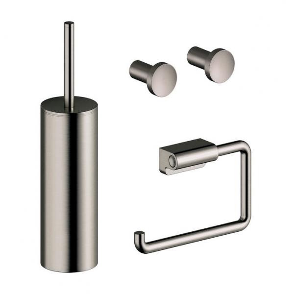 Damixa Zen tilbehørspakke til badeværelset - Børstet gunmetal