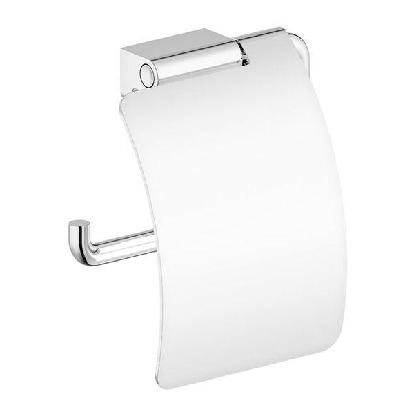 Damixa Zen toiletrulleholder m/låg - Krom Damixa Zen toiletrulleholder m/låg - Krom