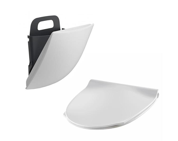 Pressalit vægspand og Sign Art toiletsæde m/soft-close & quick release Pressalit vægspand og Sign Art toiletsæde m/soft-close & quick release