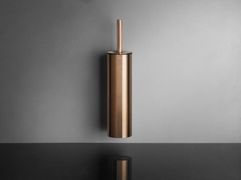 Unidrain ReFrame toiletbørste til væg - Kobber Unidrain ReFrame toiletbørste til væg - Kobber