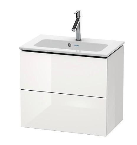 Duravit L-Cube 62 Compact vaskeskab - Hvid højglans