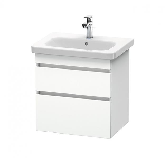 Duravit Durastyle 58 underskab m/2 skuffer og integrerede greb - Hvid mat Duravit Durastyle 58 underskab m/2 skuffer og integrerede greb - Hvid mat