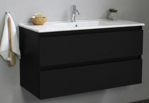 Sanibell Online 100 møbelpakke - Mat Sort - Flatpack Sanibell Online 100 møbelpakke - Mat Sort - Flatpack