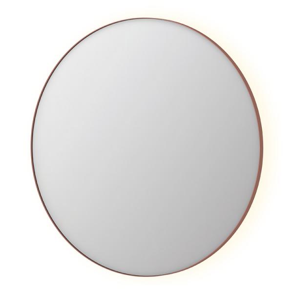 Sanibell Ink SP17 rundt spejl m/backlight, varme og sensor Ø120 - Børstet kobber Sanibell Ink SP17 rundt spejl m/backlight, varme og sensor Ø120 - Børstet kobber