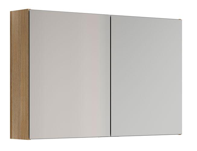 Dansani Mido+ Select 100 spejlskab - Varm eg Dansani Mido+ Select 100 spejlskab - Varm eg