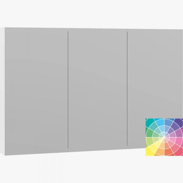 Dansani Style spejlskab 120 m/3 låger og lysstyring - Valgfri farve Dansani Style spejlskab 120 m/3 låger og lysstyring - Valgfri farve