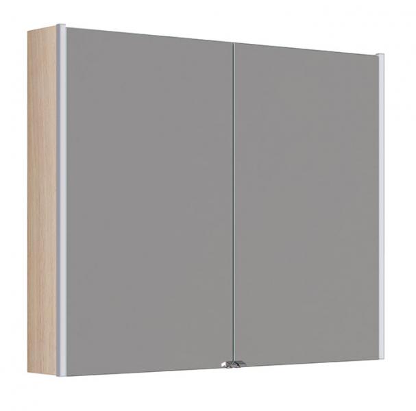 Dansani Ambi spejlskab 100 m/lodret lys og lysstyring - Lys eg