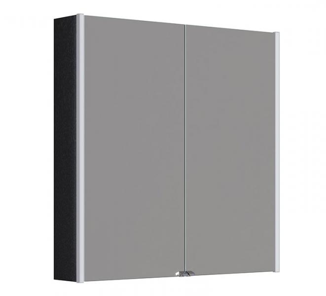 Dansani Ambi spejlskab 80 m/lodret lys og lysstyring - Eg noir