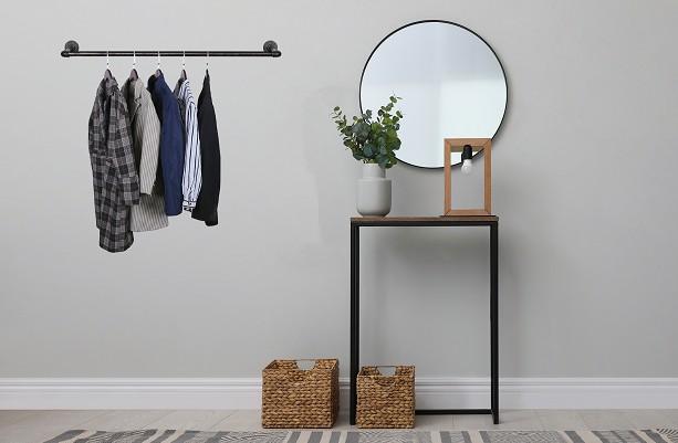 Simple Racks Brooklyn væghængt bøjlestang - 60,5 x 10 CM Simple Racks Brooklyn væghængt bøjlestang - 60,5 x 10 CM