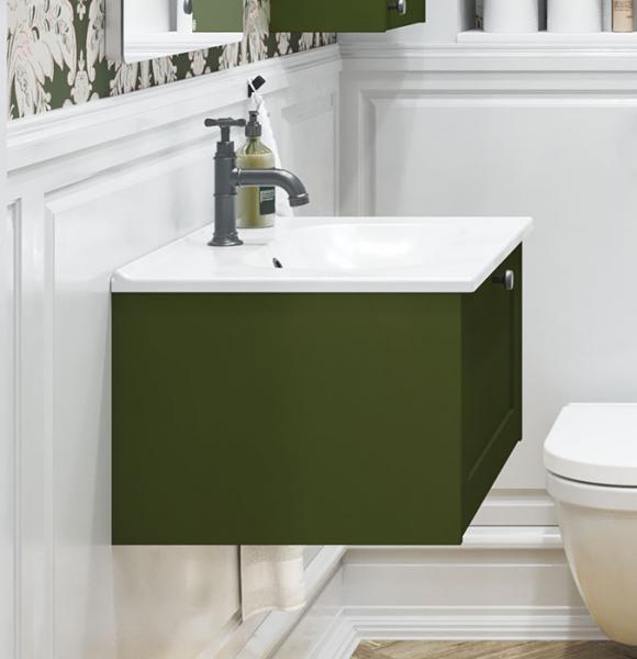 Dansani Luna Classic 60 møbelsæt m/Kantate vask og rammefront - Valgfri farve Dansani Luna Classic 60 møbelsæt m/Kantate vask og rammefront - Valgfri farve