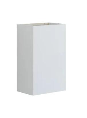 Dansani Luna Urban 40x64 vaskeskab m/låge - Venstrehængslet - Hvid mat