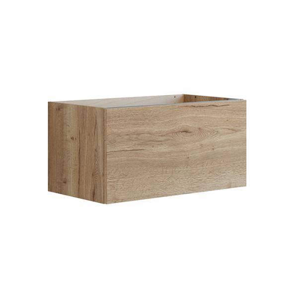 Dansani Luna Urban 80 vaskeskab m/skuffe - Natur eg Dansani Luna Urban 80 vaskeskab m/skuffe - Natur eg