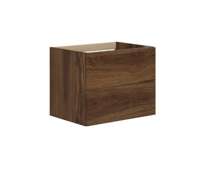 Dansani Luna vaskeskab 60x48 m/skuffer - Brun eg Dansani Luna vaskeskab 60x48 m/skuffer - Brun eg