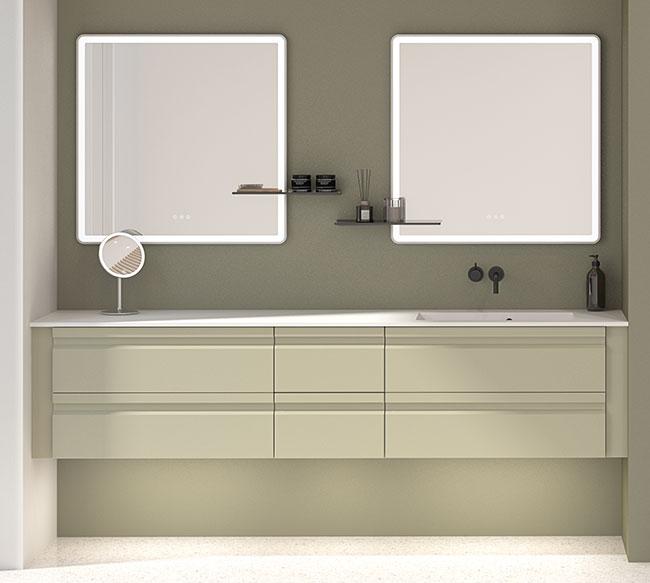 Dansani Luna 200 møbelpakke m/Minore håndvask - Valgfri farve Dansani Luna 200 møbelpakke m/Minore håndvask - Valgfri farve