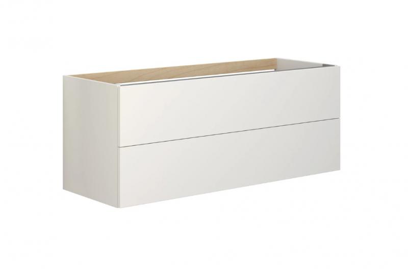 Dansani Luna vaskeskab 120x48 til dobbeltvask - Mat hvid Dansani Luna vaskeskab 120x48 til dobbeltvask - Mat hvid