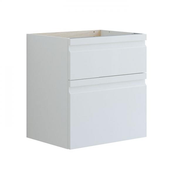 Dansani Luna vaskeskab 60*64 m/skuffer - Hvid mat lak Dansani Luna vaskeskab 60*64 m/skuffer - Hvid mat lak