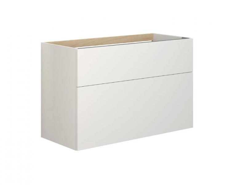 Dansani Luna vaskeskab 100x64 m/skuffer - Hvid mat Dansani Luna vaskeskab 100x64 m/skuffer - Hvid mat