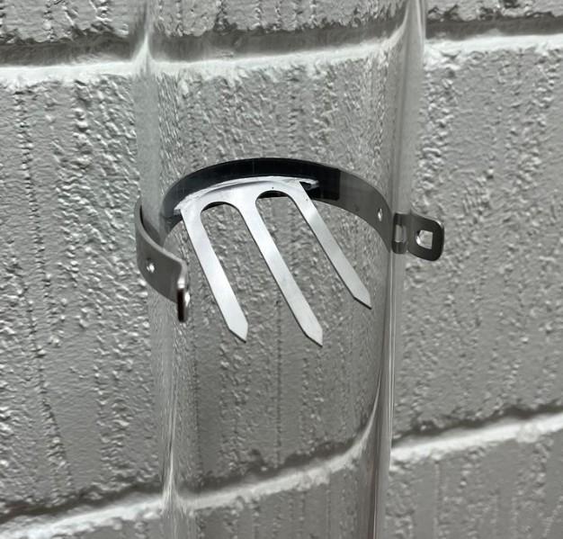 Rottestop til nedløbsrør Ø60-80mm Rottestop til nedløbsrør Ø60-80mm