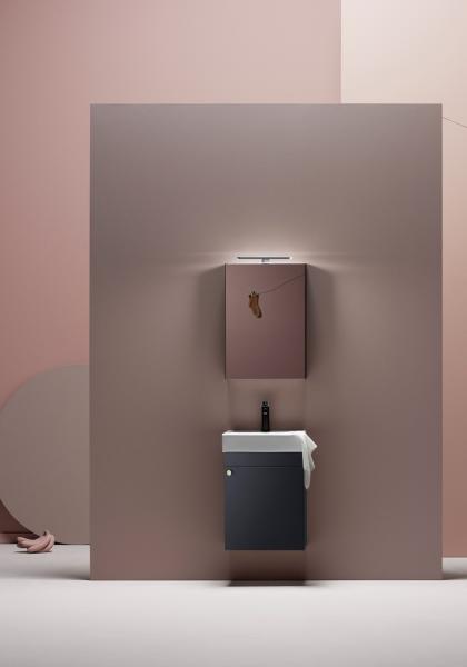 Hafa GO 450 spejlskab - Hvid mat Hafa GO 450 spejlskab - Hvid mat