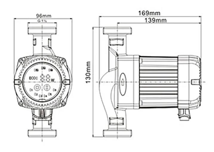 Langå Cirkulationspumpe 25-60-130