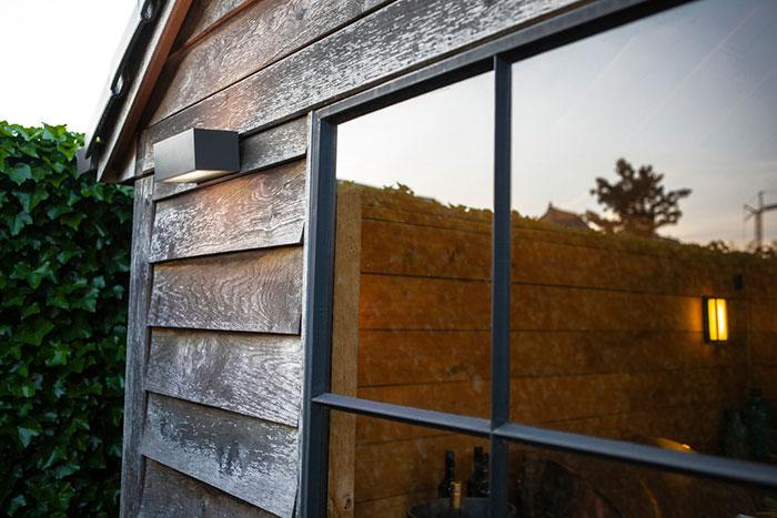 Lutec Architectural Gemini udendørslampe 14 x 6,5 cm - Mørk grå Lutec Architectural Gemini udendørslampe 14 x 6,5 cm - Mørk grå