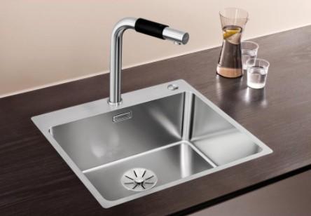 Blanco Andano 500-IF/A MXI køkkenvask m/PushControl afløbsbetjening - Rustfrit stål Blanco Andano 500-IF/A MXI køkkenvask m/PushControl afløbsbetjening - Rustfrit stål