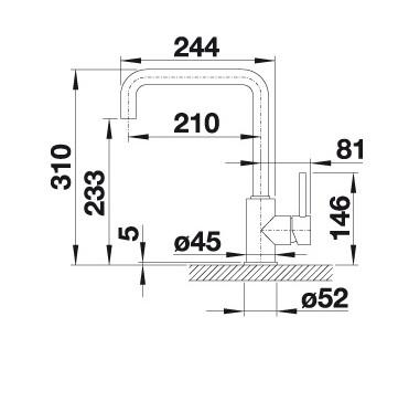 Blanco Mili køkkenarmatur - Soft-white Blanco Mili køkkenarmatur - Soft-white