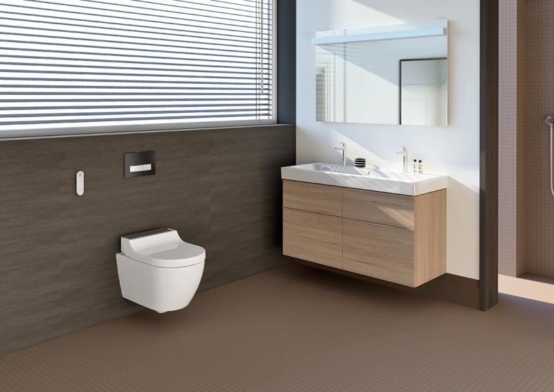 Geberit AquaClean Tuma Comfort douchetoilet - Hvid alpin