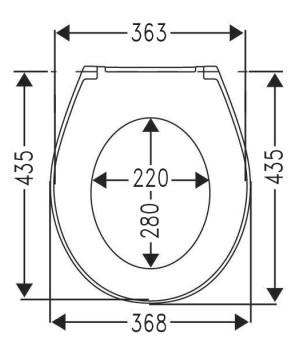 Villeroy & Boch 8M43 Omnia Classic toiletsæde m/softclose og quickrelease - Hvid Villeroy & Boch 8M43 Omnia Classic toiletsæde m/softclose og quickrelease - Hvid