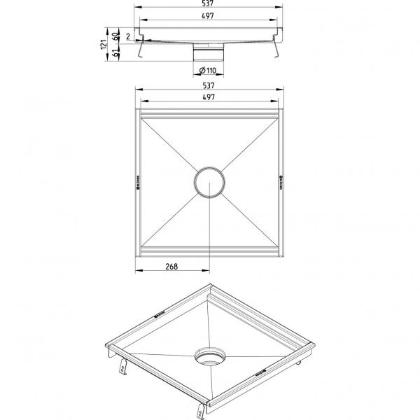 Blucher Køkkenbrønd 500x500