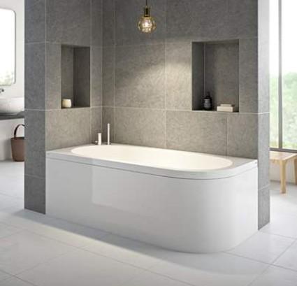 Strømberg Status badekar t/indbygning - 170 x 80 - Højre - 1 ryglæn Strømberg Status badekar t/indbygning - 170 x 80 - Højre - 1 ryglæn