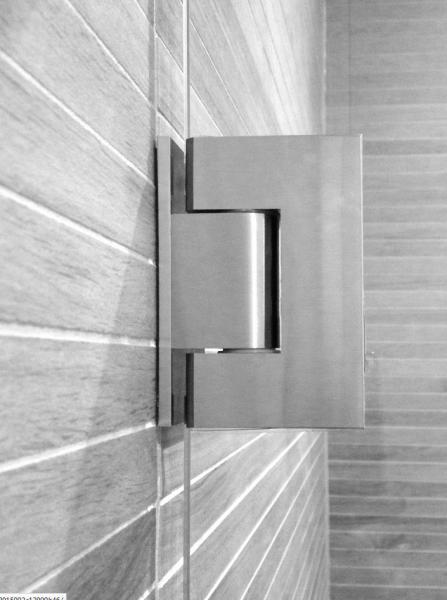 Unidrain Glassline brusedør - 90 cm Unidrain Glassline brusedør - 90 cm