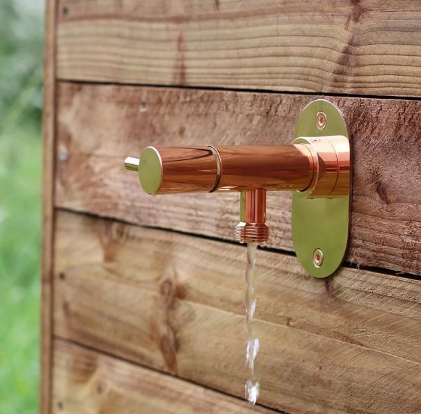 EQI Wall posteventil 120-220/15 mm tilslutning - Kobber EQI Wall posteventil 120-220/15 mm tilslutning - Kobber