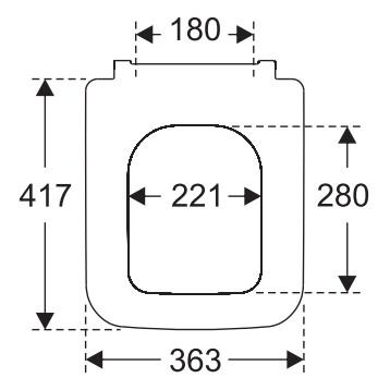 Villeroy & Boch Finion toiletsæde m/softclose og quick release - Hvid Villeroy & Boch Finion toiletsæde m/softclose og quick release - Hvid