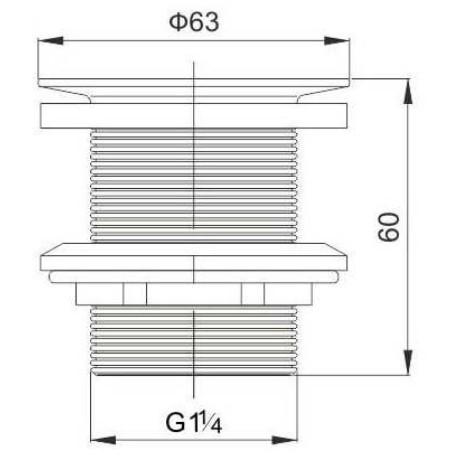 Cassøe bundventil uden overløb