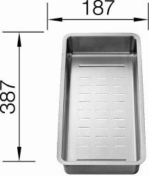 Blanco skylleskål til Divon ll serien Blanco skylleskål til Divon ll serien