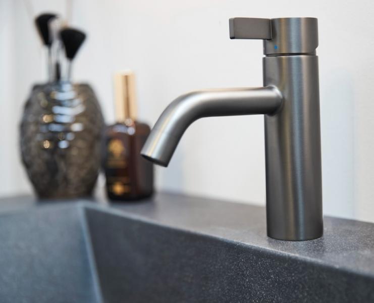 Cassøe komplet pakke til badeværelse - Gunmetal Cassøe komplet pakke til badeværelse - Gunmetal