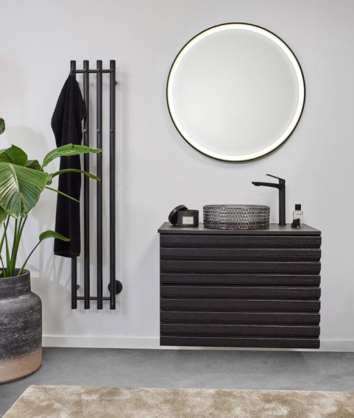 Cassøe Class 80 underskab - Sortbejdset eg m/lameller Cassøe Class 80 underskab - Sortbejdset eg m/lameller