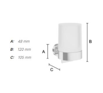 Smedbo Home sæbedispenser til væg - Mat sort Smedbo Home sæbedispenser til væg - Mat sort