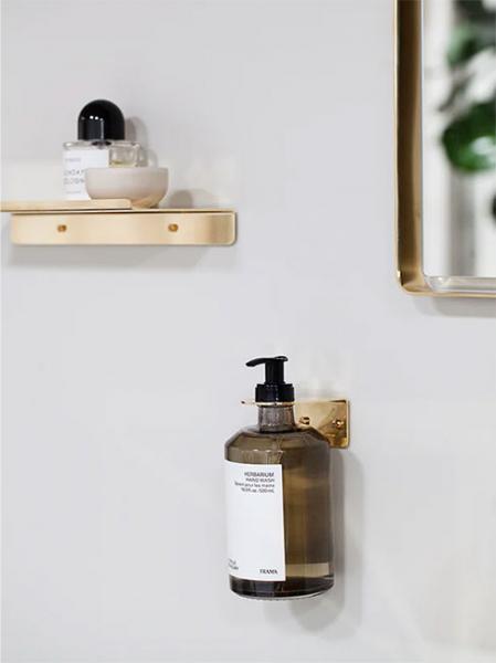 Toni Copenhagen sæbeholder single - Ægte messing Toni Copenhagen sæbeholder single - Ægte messing