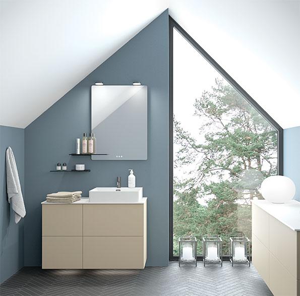 Dansani YOU Urban 100 møbelsæt m/Cube håndvask - Valgfri farve Dansani YOU Urban 100 møbelsæt m/Cube håndvask - Valgfri farve