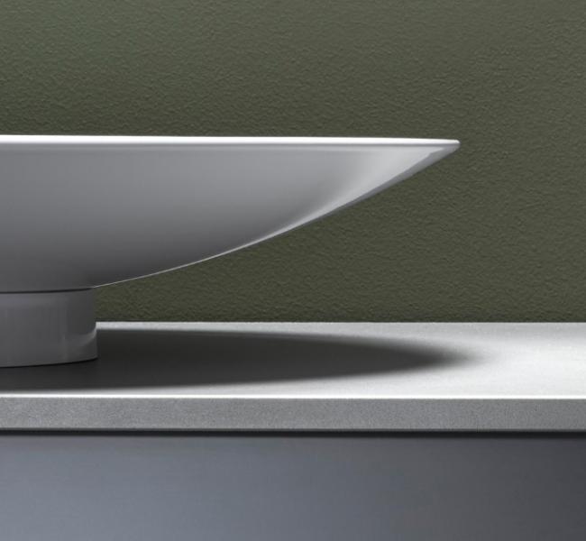 Hafa Edge 70 oval fritstående bowlevask - Uden overløb Hafa Edge 70 oval fritstående bowlevask - Uden overløb