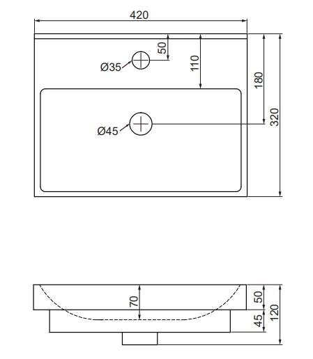 Hafa Neat 420 møbelsæt m/skuffer - Grøn Hafa Neat 420 møbelsæt m/skuffer - Grøn